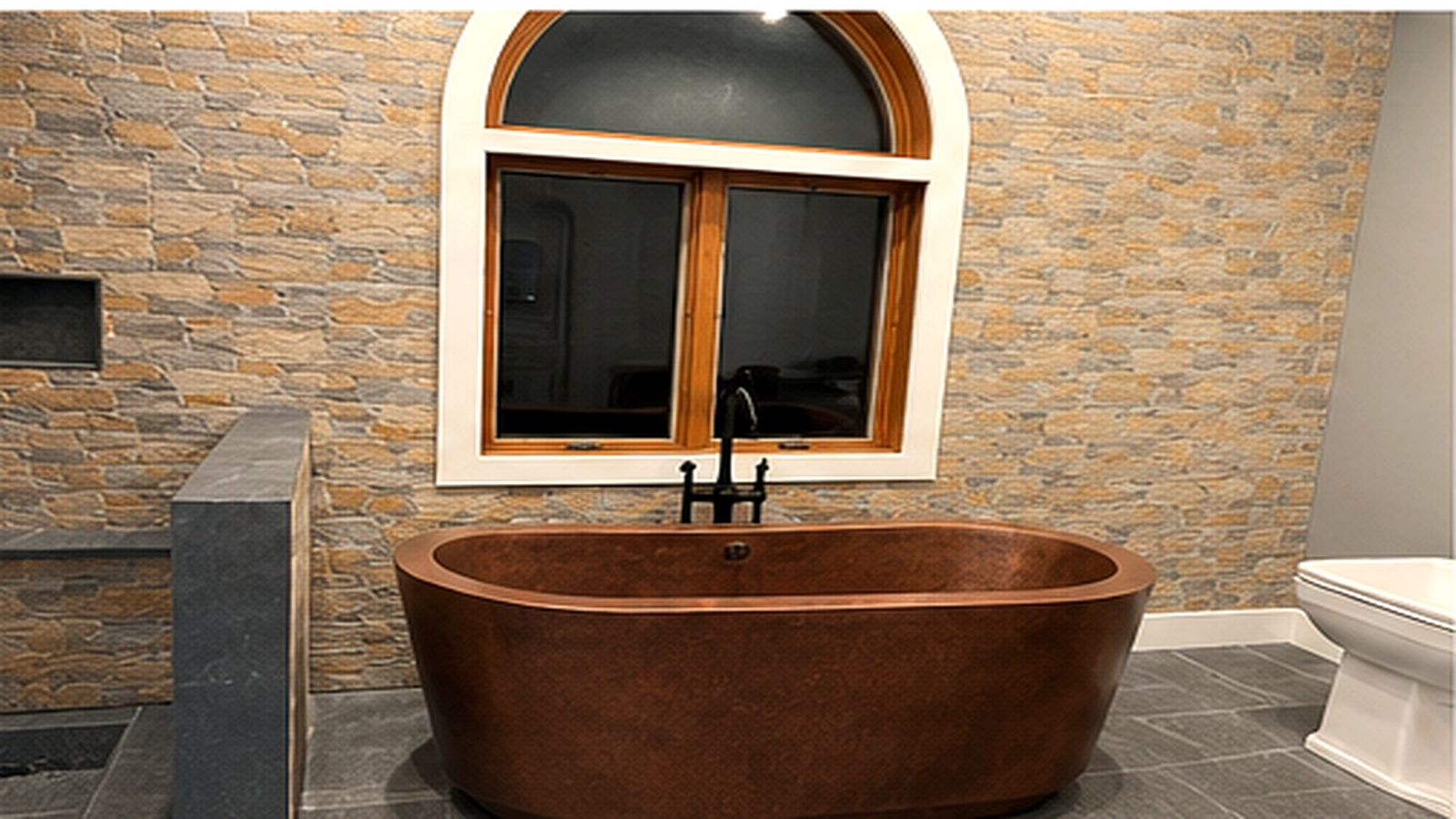 After bathroom remodel